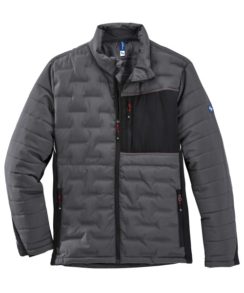 Scheibler Professional Steppjacke grau/schwarz