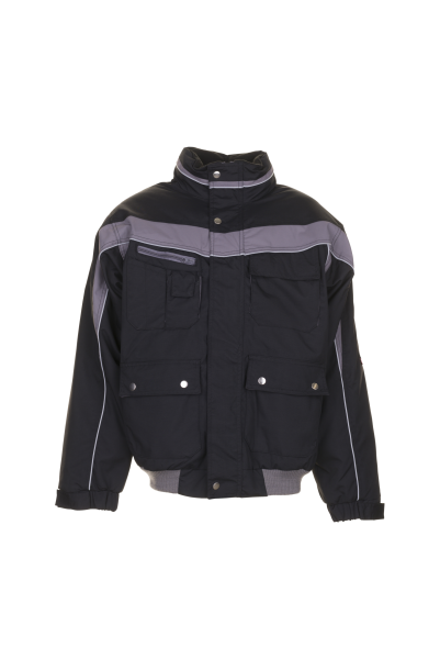 Planam Winter Blouson Plaline schwarz/zink