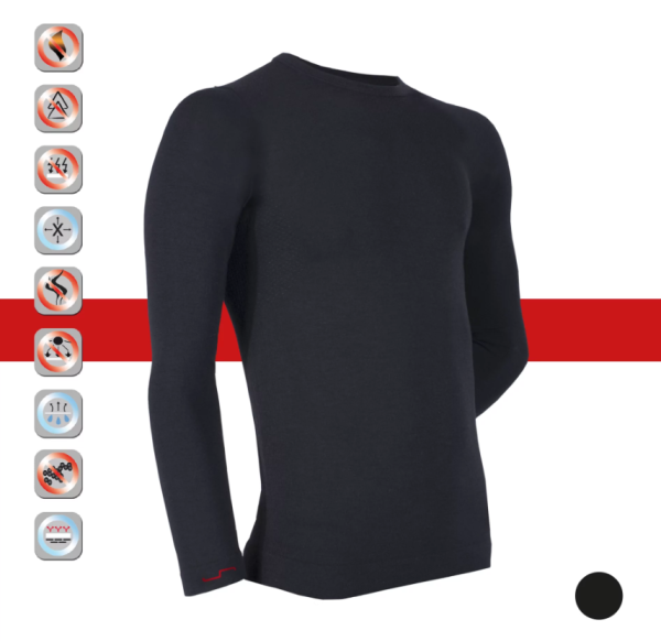 Flammschutz Longsleeve / Langarmshirt - Simloc Flammschutzwäsche