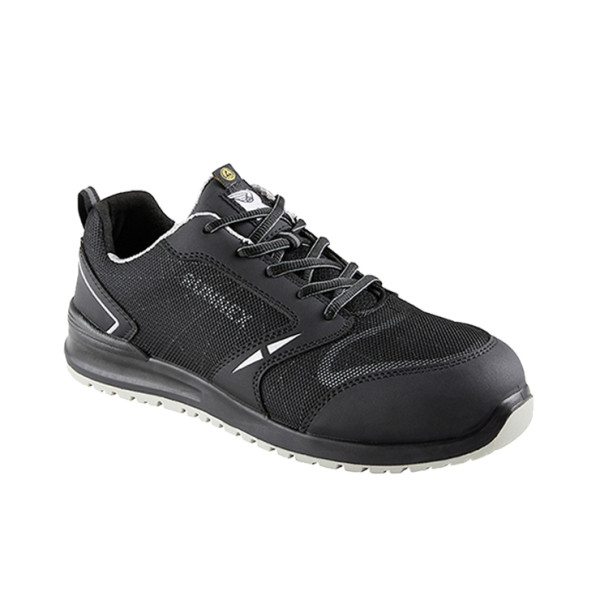 RUNNEX ESD-Sicherheitshalbschuh S1PS SportStar schwarz/grau