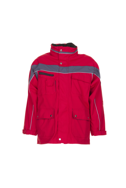 Planam Allwetterjacke Plaline rot/schiefer