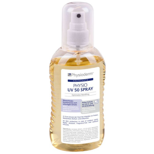 Physioderm Sonnenspray UV 50 parfümfrei 200 mL