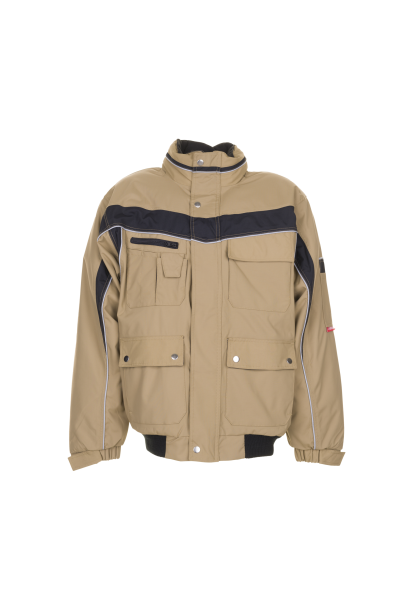 Planam Winter Blouson Plaline sand/schwarz