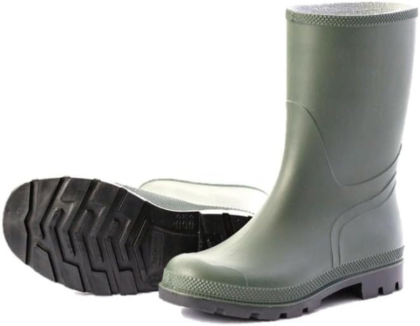 Scheibler Gummistiefel Herren Halbhoch - Arbeits-Stiefel Herren wasserdicht