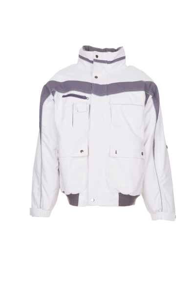 Planam Winter Blouson Plaline reinweiß/zink