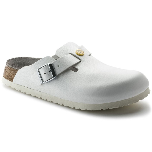 Birkenstock Boston ESD Sandale weiß