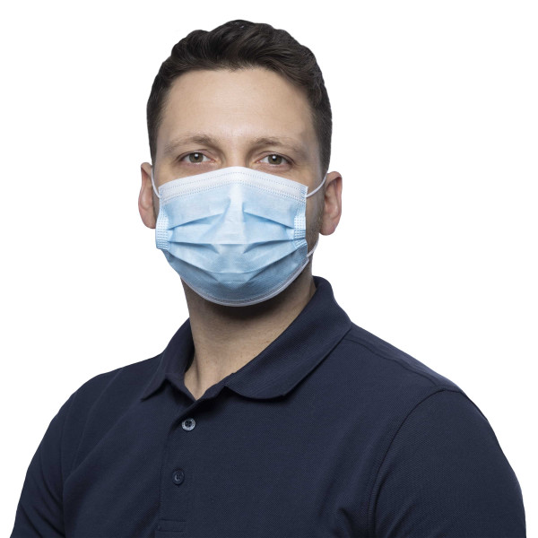 Nitras Medical Gesichtsmaske PROTECT blau