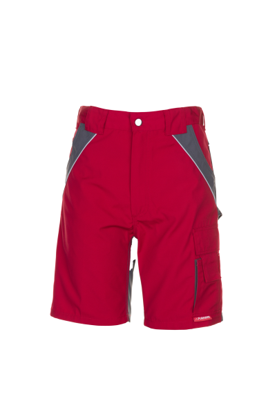 Planam Arbeitsshorts Plaline rot/schiefer